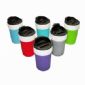 Becher Porzellan doppel-wandige Kaffee Tassen mit Kunststoff-Abdeckung small picture