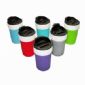 Gobelet en porcelaine Double paroi Coffee Mugs avec couvercle en plastique small picture