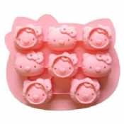 Silicone Hello kitty Cake Mould, Ice Cube Tray images