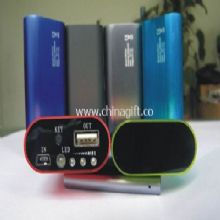 5200mah Aluminum power bank with cash check lamp images