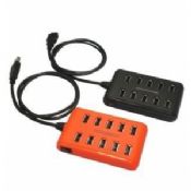 Flashboard shape 10-Port USB HUB images