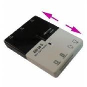USB Card Reader with 3-Port USB HUB images