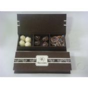 Bougie mini chocolat coffret hors images