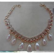 Natural Pearl handmade necklace images