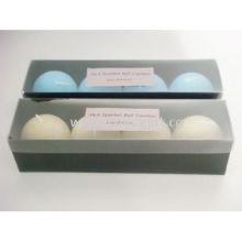 Ball candle gift set images