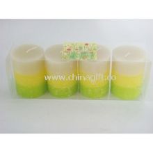 Set of 4 pillar candle gift set images