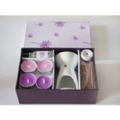Beautiful Incense Scented Candle Oil Burner Gift Sets images