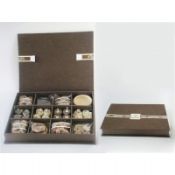 Chocolate candle gift set2 images