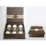 Ensemble-cadeau de chocolat forme bougie chauffe-plat bougie images