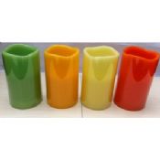 Paraffin Wax Led Pillar Candles images