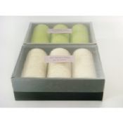 Scented pillar candle gift set images