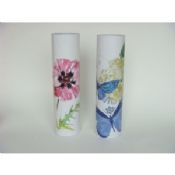 Spring flower wooden vase images