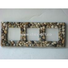 Real Stone Shabby Chic Triple Photo Frame images