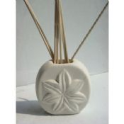 Professionelle Keramik Liquid Woodwick Reed Diffuser Set Aromatherapie Diffusoren images