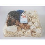 White Perfumed Nature Leaf Homemade Scented Drawer Sachets Potpourri Bags images