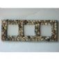 Real pedra Shabby Chic triplo moldura small picture