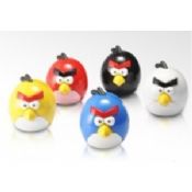 Angry Bird forma y portátil recargable Mini altavoces images