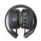 Stylisme et fil noir Mini FM casque sans fil avec fonction mémoire small picture