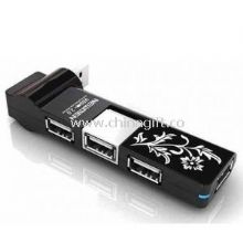 Rotatable 4-Port USB HUB images