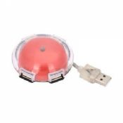 HUB de 4 puertos USB con luz LED de 7 colores images