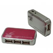 Кожа 4-портовый USB-концентратор images