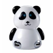 Panda shape 4-Port USB HUB images