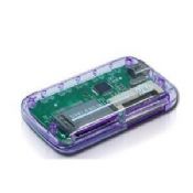 Lector de tarjetas USB púrpura images