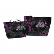 75g Black Shining Coated Non Woven Carry Bag images