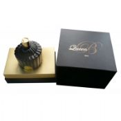 Black Gold Keepsake Gift Boxes Lid Buttom Style images
