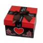 Moda caixas de presente de lembrança de papel personalizado para promocional com laço de borboleta de fita small picture