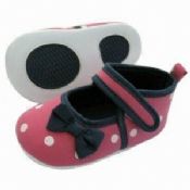 Babys Schuhe mit Baumwolle Schaft und PU + TPR-Sohle images