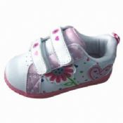 Sapatos de bebés com plutônio superior e sola TPR images