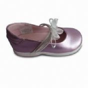 Childrens School Shoe with PU Upper and TPR Sole images