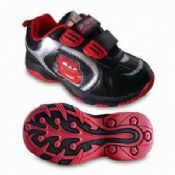 أطفال رياضية أحذية مع بو ومش العلوي، المتاحة في مختلف الألوان images