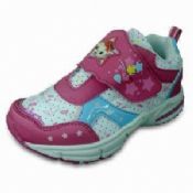 Childrens Sports Shoes with PU and Mesh Upper images