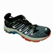 Mountain Climbing Shoe with PU, Mesh Upper and Rubber Sole images