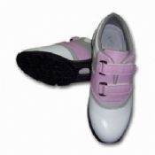 أحذية الجولف المهنية مع TPR الوحيد والجلود العلوية، متاح في تركيبات الألوان المختلفة images