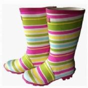 Bottes de pluie de Rainbown en caoutchouc Womens images