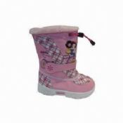 Snow Boots with PU/Oxford Upper, Warming Lining and PVC Sole images