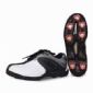 Professional Golf Shoes with TPR Sole and Leather Upper small picture