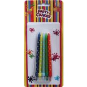 Velas de cumpleaños colorido puntos images