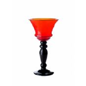 Fashion Red Decorative Glass Vase images