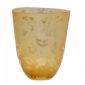 Glass Vase With Amber for Interior Decoration small picture