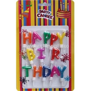 Happy Birthday Cake Candles