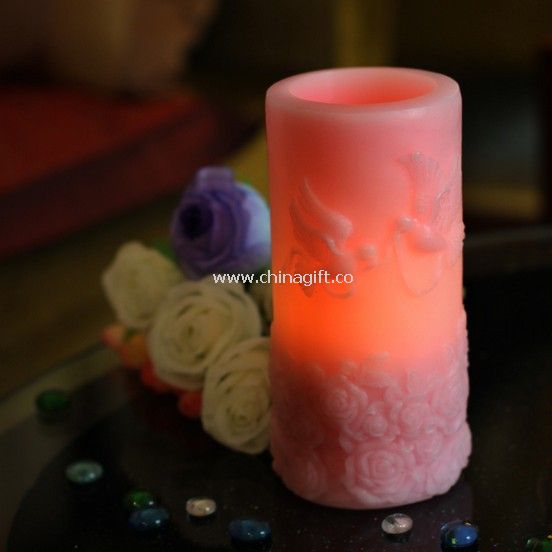 Lovebird LED candles