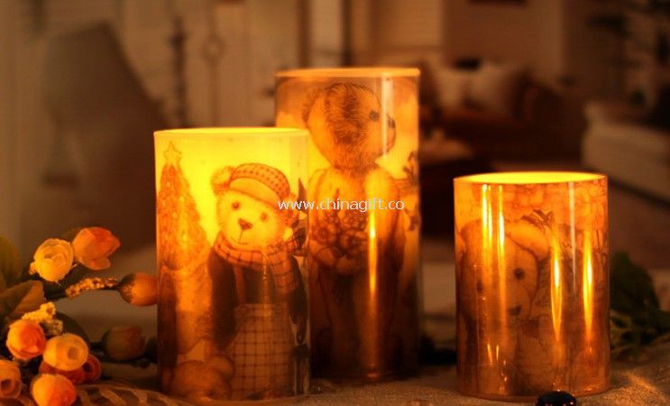 Bear Led Candle