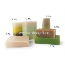 Natural hotel soap with different color for stars hotel images