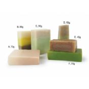Natural hotel soap with different color for stars hotel images