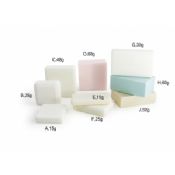 Rectangle or square hotel soap with soft colors images