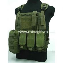 OD Green Tactical 100D / 600D Vests For Military Tactical Gear images